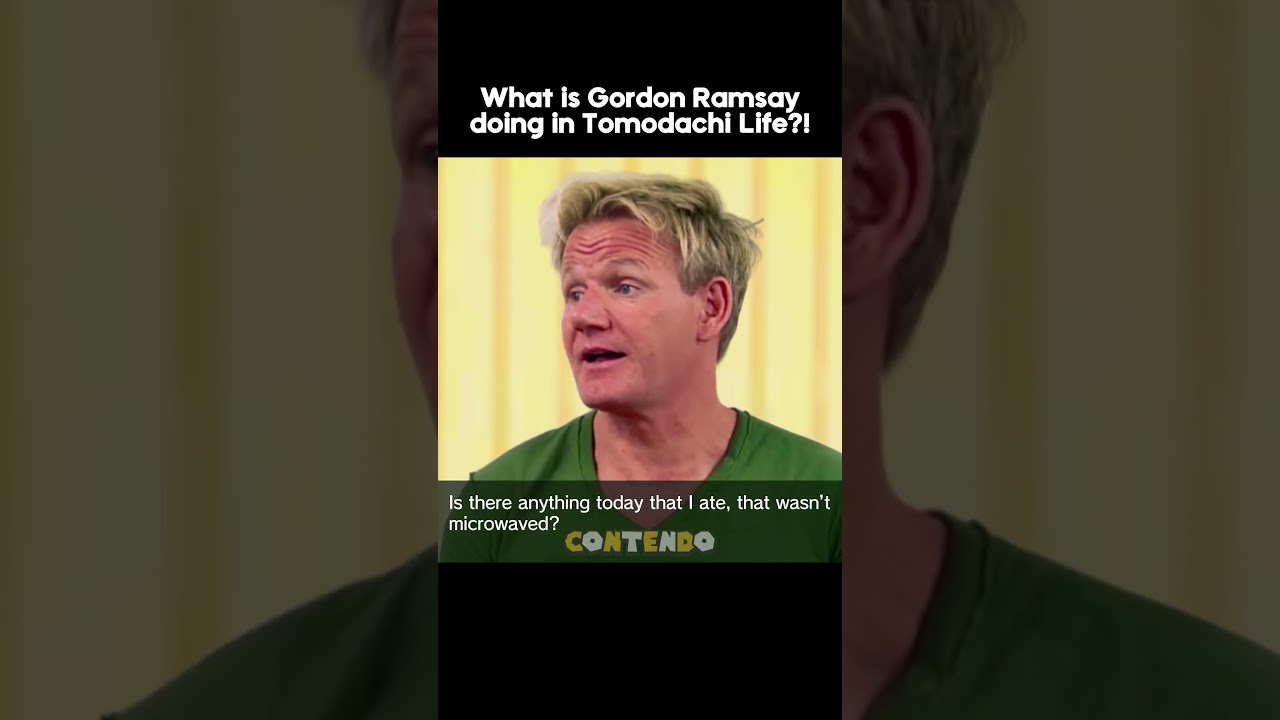 What is Gordon Ramsay doing in Tomodachi Life?!