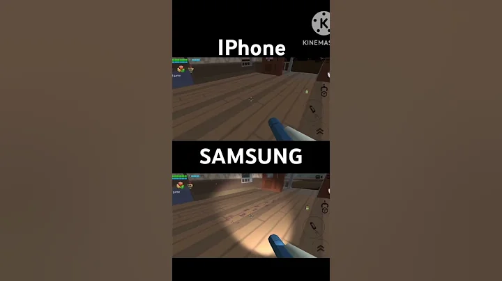 which chicken gun mobile company best iPhone Vs Samsung #chickengun #shorts #mobile