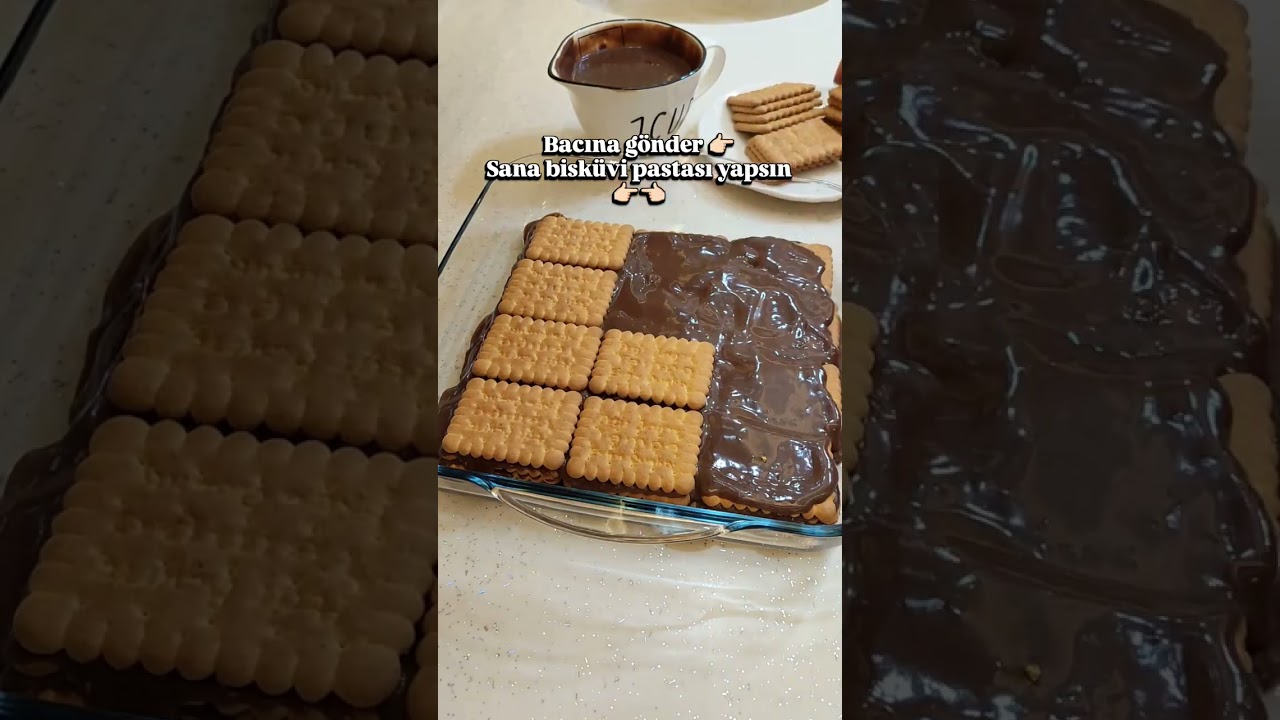 Yapımı Kolay Bisküvili Pasta