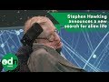 Stephen Hawking announces a new search for alien life