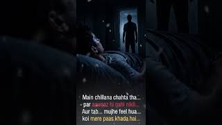Raat ko hil nahi paate… aur koi dekh raha ho? 😱 #horror #psychology #paranormal