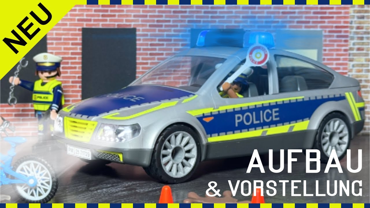 Das NEUE Polizeiauto von Playmobil® – Polizei Streifenwagen (71729) | Aufbau & Vorstellung + BONUS