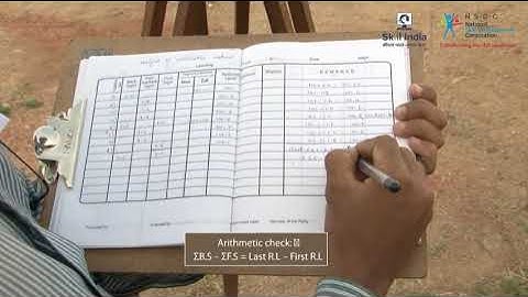 Case Study for Entering Data in Level Field Book