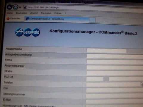 COMmander Basic.2 Login