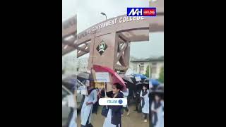 HGC Students Lock Campus, Demand Fair Evaluation and Transparency in Examination Results.
