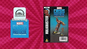 Unboxing Marvel Crisis Protocol Hulkbuster (CP52) [Unboxing]
