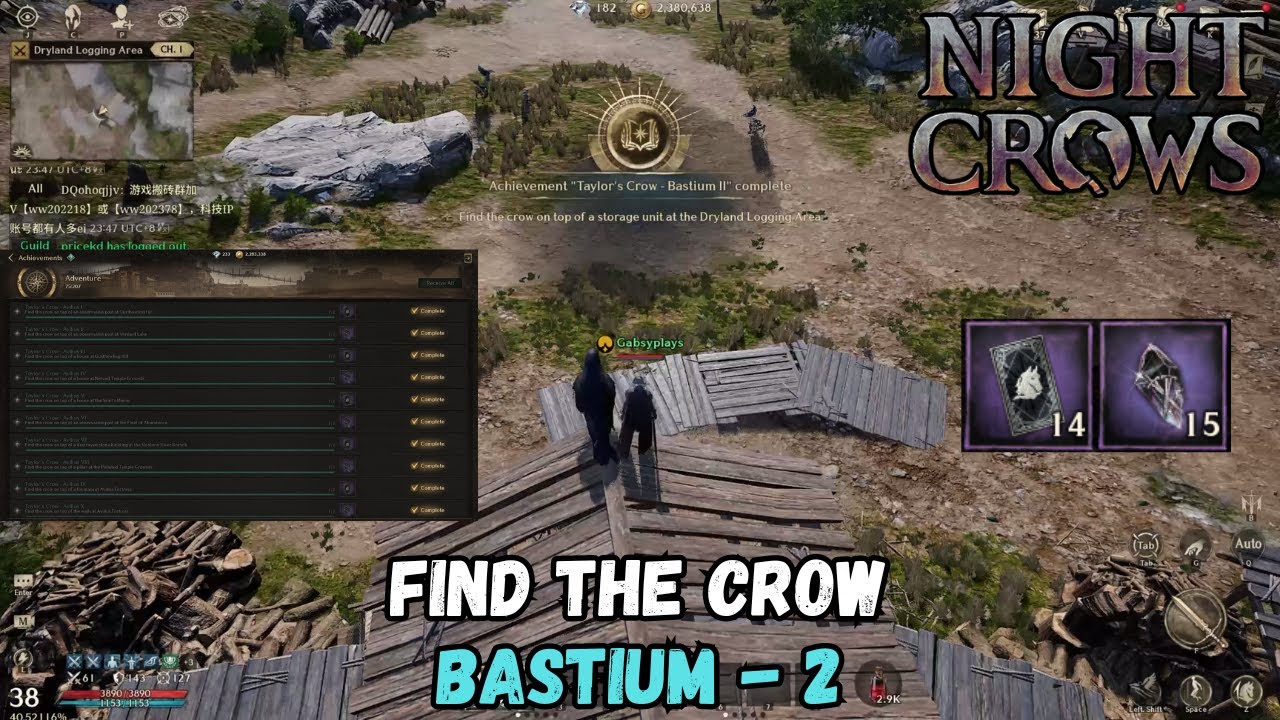 Night Crows - Find The Crow - Bastium 2 - YouTube