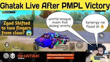 Ghatak Explain Why Entity Not Win PMPL | Ghatak Live After PMPL & Explain Everything