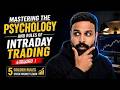 Mastering the Psychology and Rules of Intraday Trading ( Telugu ) 5 Golden Rules stock market learn