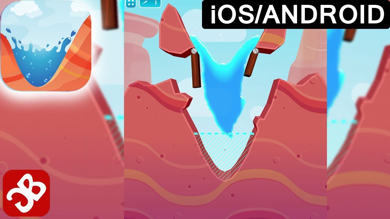 Splash Canyon - Water Puzzles - Gameplay Video (iOS/Android)