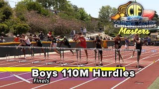 2022 TF - CIF-ss MASTERS - 110 Hurdles (Boys)