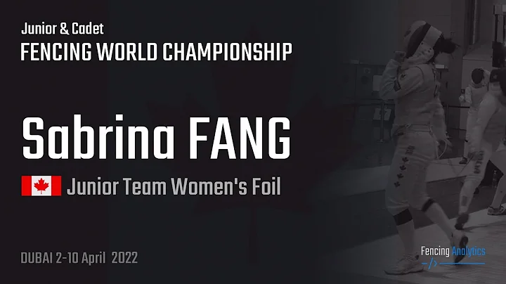 Sabrina FANG. Junior & Cadet World Championships D...
