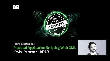 Practical application scripting with QML
