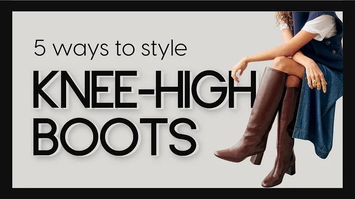 How to Style KNEE-HIGH BOOTS with Elegance | 5 Timeless & Sophisticated Outfit Ideas