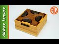 Шкатулка с секретом. Шкатулка №25 / DIY Secret Compartment Box #25.  Making a Wooden Box