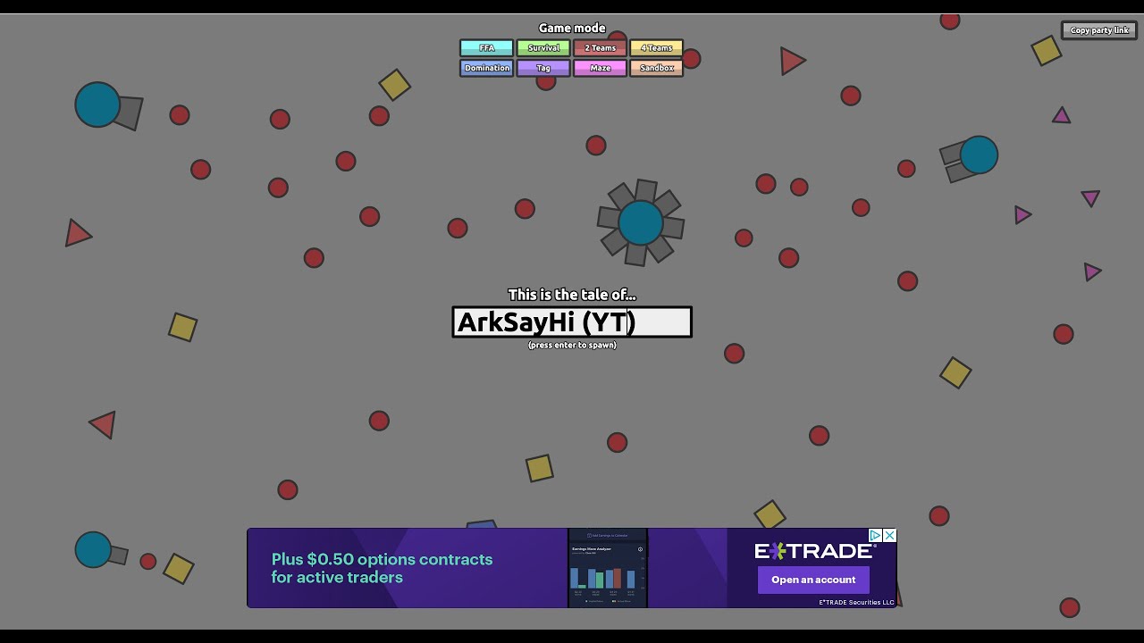 diep.io ep.1 the Ranger - YouTube