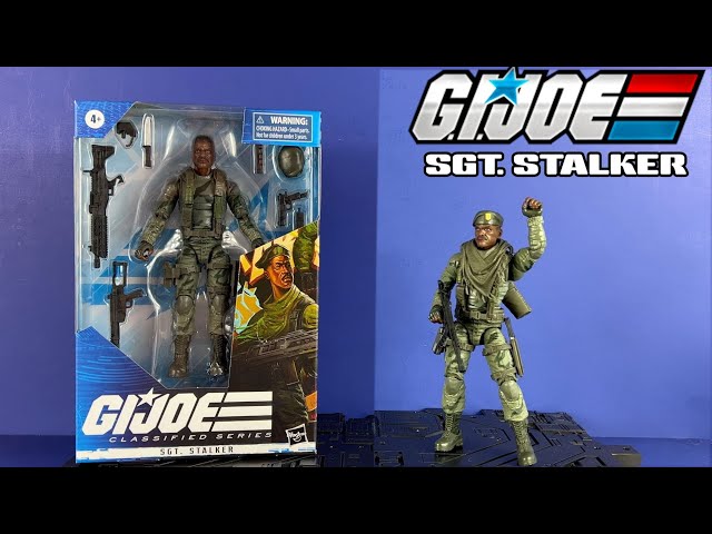 2023 G.I. Joe Classified Series 46 SGT STALKER 6 Scale Hasbro Action  Figure