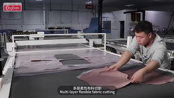VC9-1616TT Multi-layer dieless cutting soft flexible fabric cloth garment cutting.