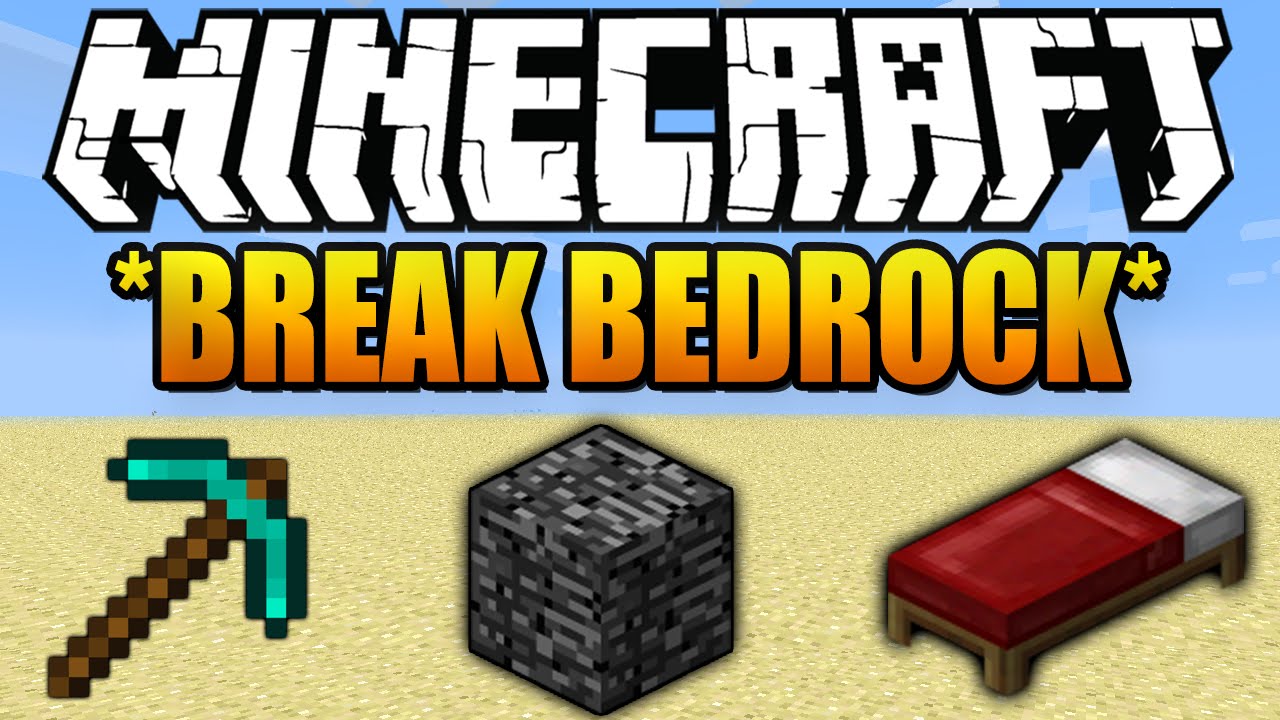 How To Break Bedrock in Minecraft [PC + XBOX] [NEW!] [EASY] [NOT