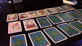 Romani Spread Psychic Tarot Card Reading Past Present Future 21 Cards By Dreama