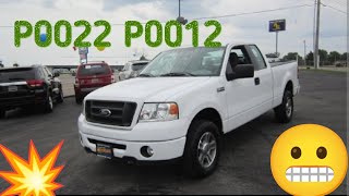 FORD F-150 LOS TEMIBLES CÓDIGOS P0022 P0012 😬
