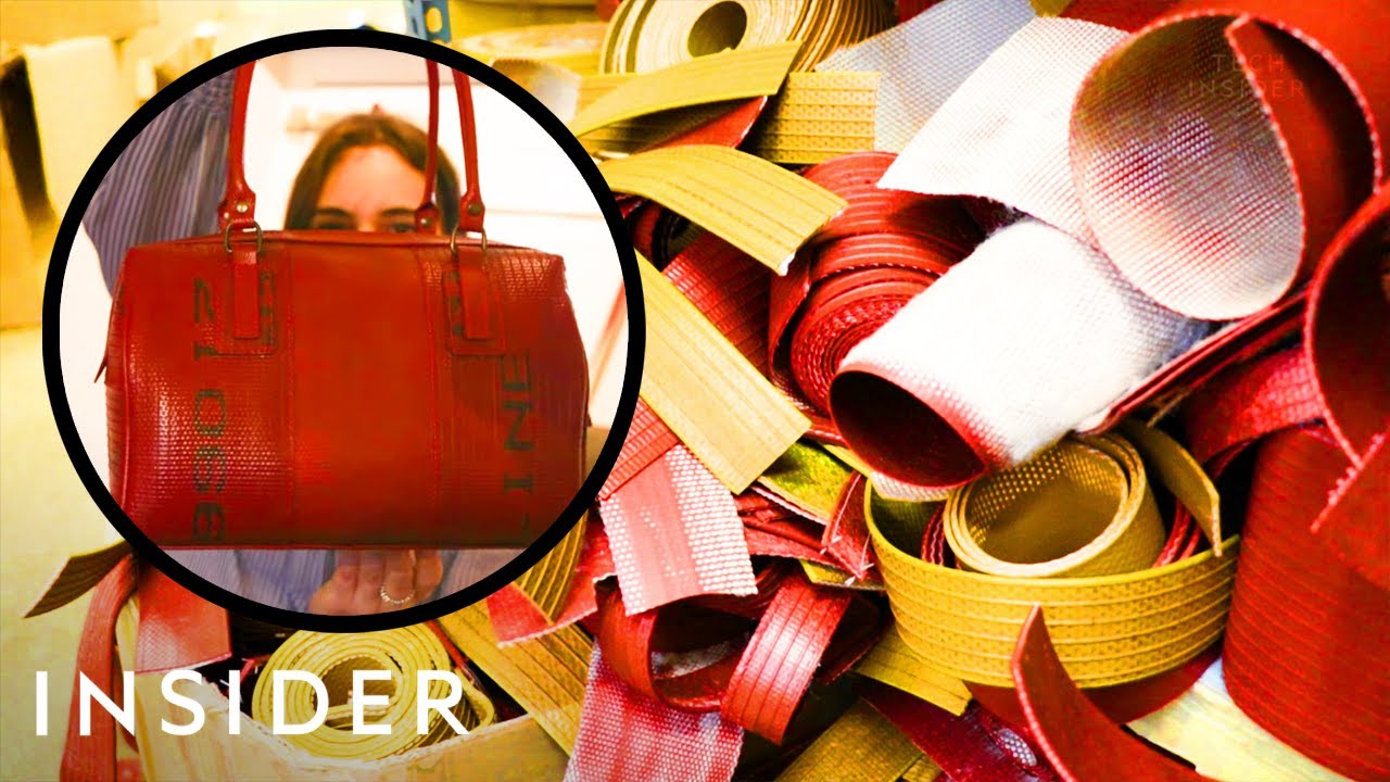 How Fire Hoses Are Being Recycled Into Fashion Accessories YouTube