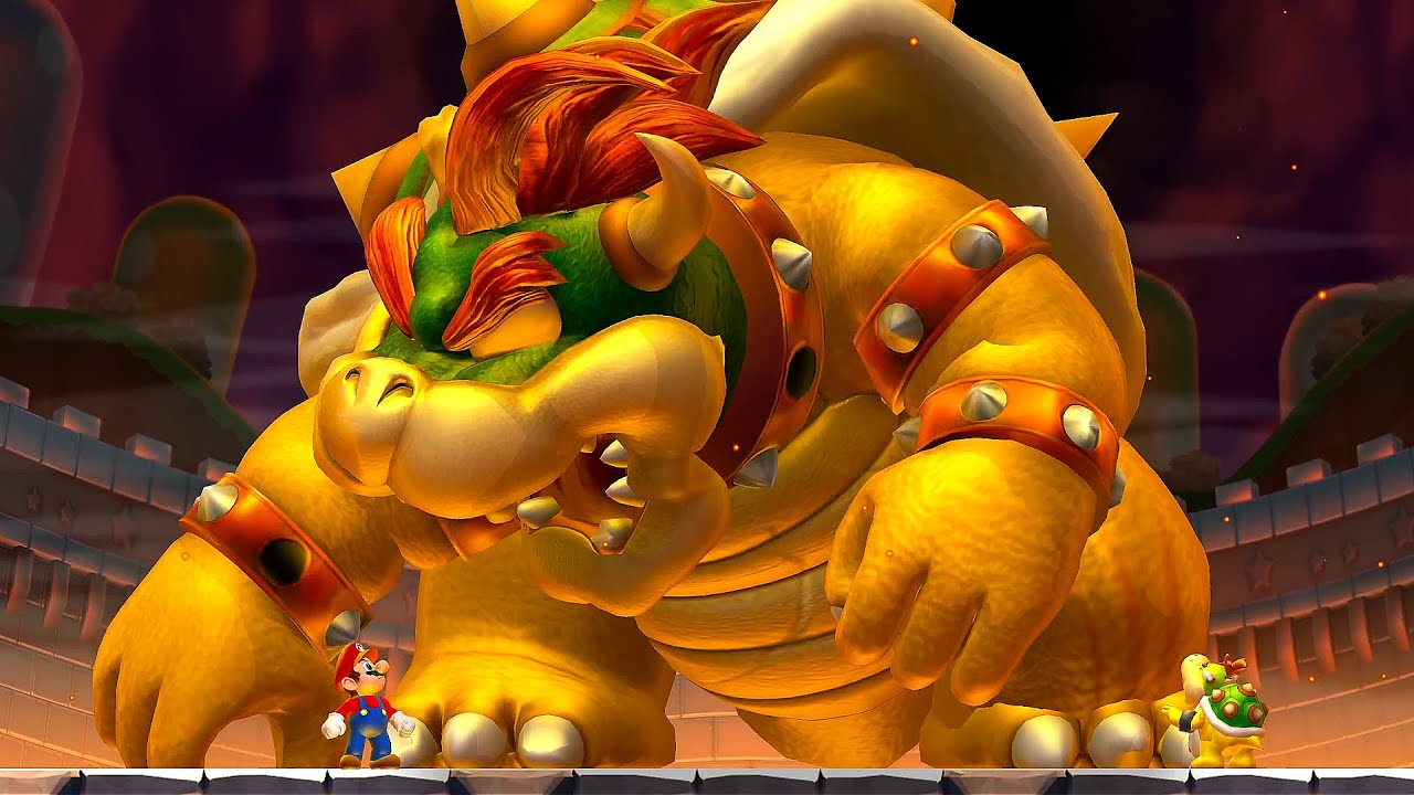 NEW SUPER MARIO BROS U DS #3 FINAL. LIVE DO BOWSER. 