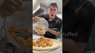 Making a BONELESS STUFF CRUST?!? #youtube #shorts #youtubeshorts #trending #food #pizza #viralvideo