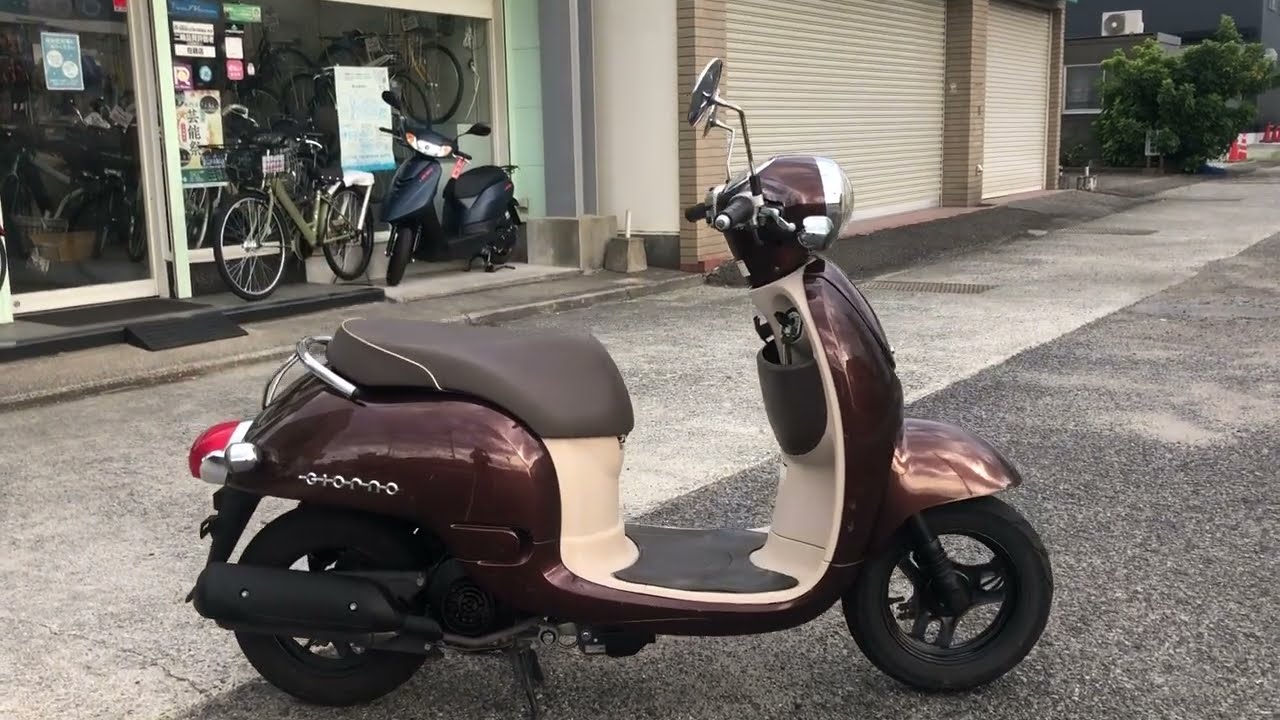 HONDA Giorno 2011MODEL 16721km BROWN - YouTube
