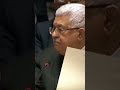 الرئيس الفلسطيني محمود عباس أبو مازن يقول المسلم الذي يقول انني ضد اليهودي فقد كفر