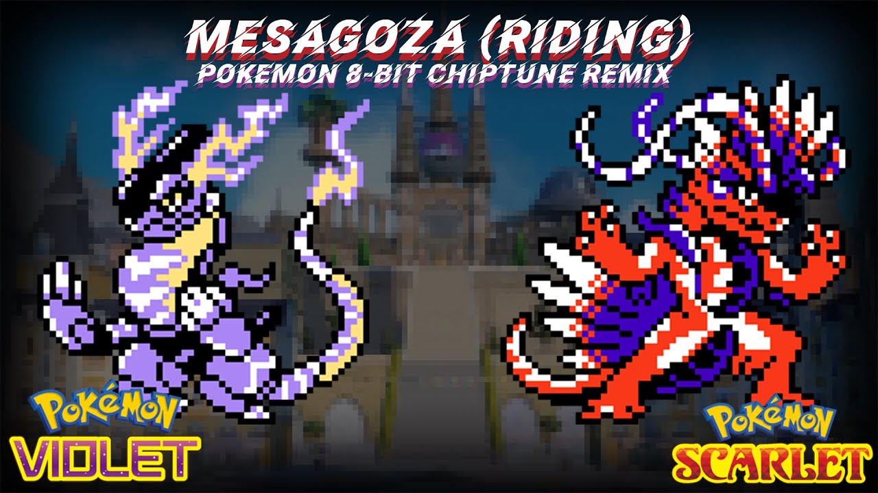 🧡💜 Mesagoza (Riding) || 8-Bit Chiptune Remix || Pokémon Scarlet & Pokémon Violet