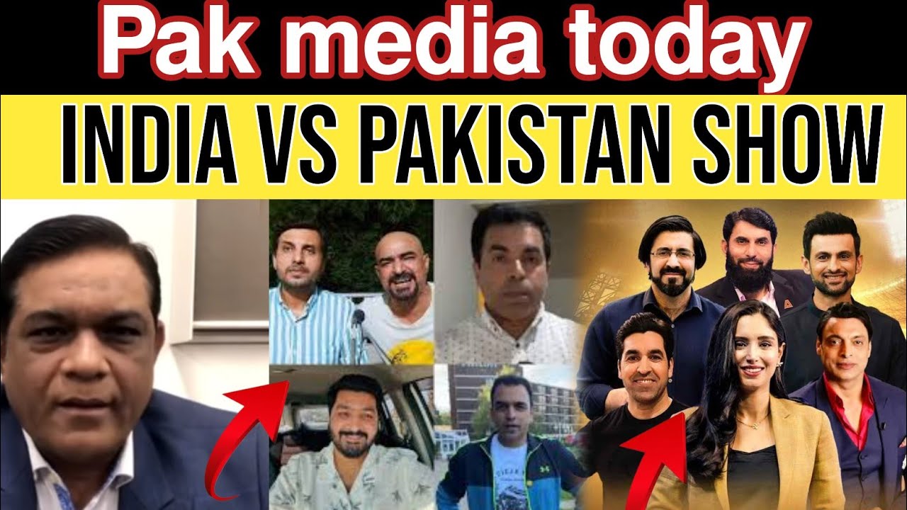 PAKISTAN media on Pre Match Analysis India vs Pakistan In T20 World Cup 2026 |Pak media latest today