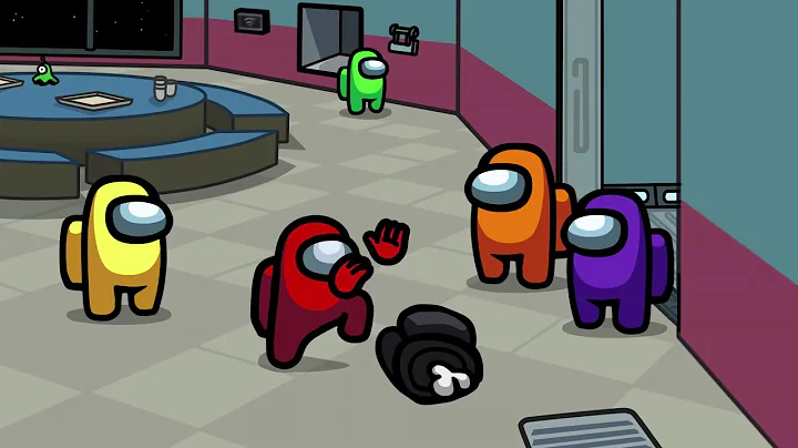 Among Us distraction dance animation but in reverse