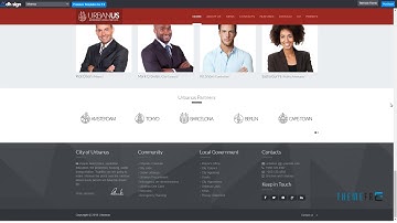 Urbanus - Responsive Government Joomla Template        Connie Frankie