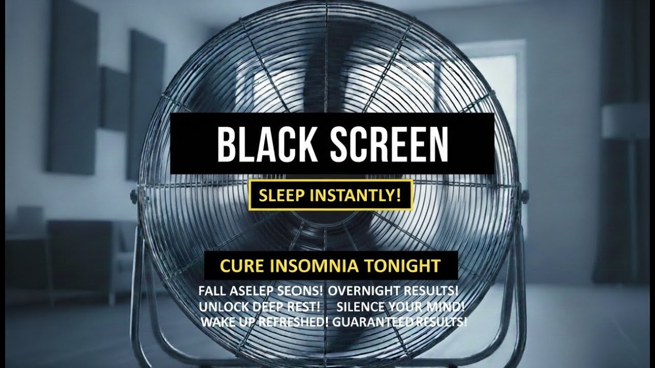 White Noise Black Screen No Ads - Deep Rest in Minutes