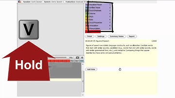 Speech Evaluator Video 6: Keyboard Shortcuts