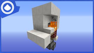 Hidden Staircase in Minecraft