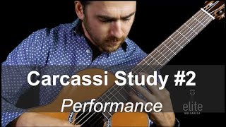 EliteGuitarist.com - Carcassi Study #2 in A Minor - Performance by Taso Comanescu