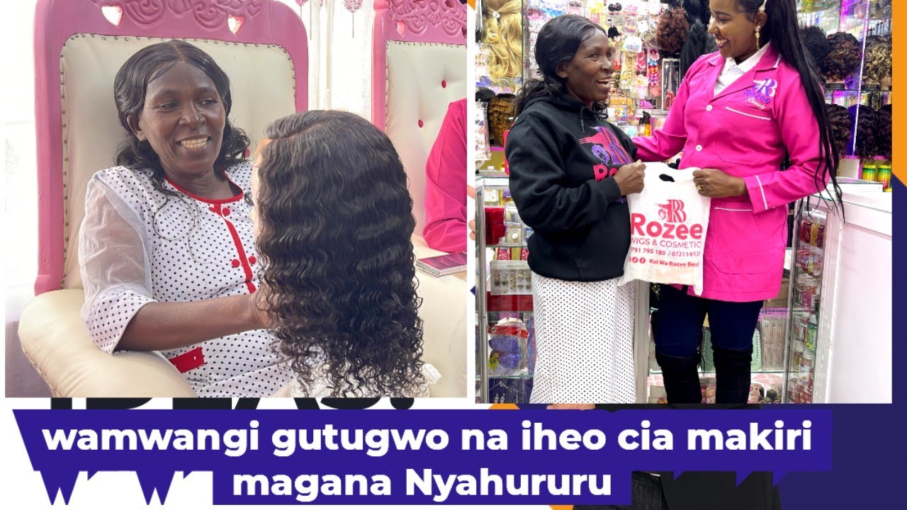 Wamwangi road trip to Nyahururu / see how how she reacted