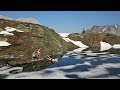 GLACIER SWIM IN THE CANADIAN ROCKIES