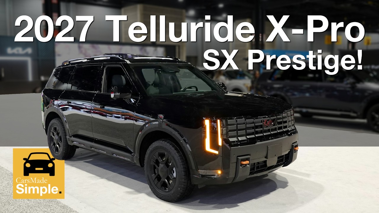 Kia Telluride X-Pro SX Prestige 2027 года | Немного разочаровывает?