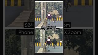 S24 Ultra vs iPhone 15 Pro Max Zoom Test!