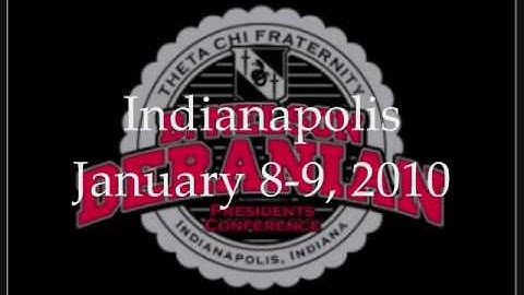 Theta Chi Promotional Video 2009