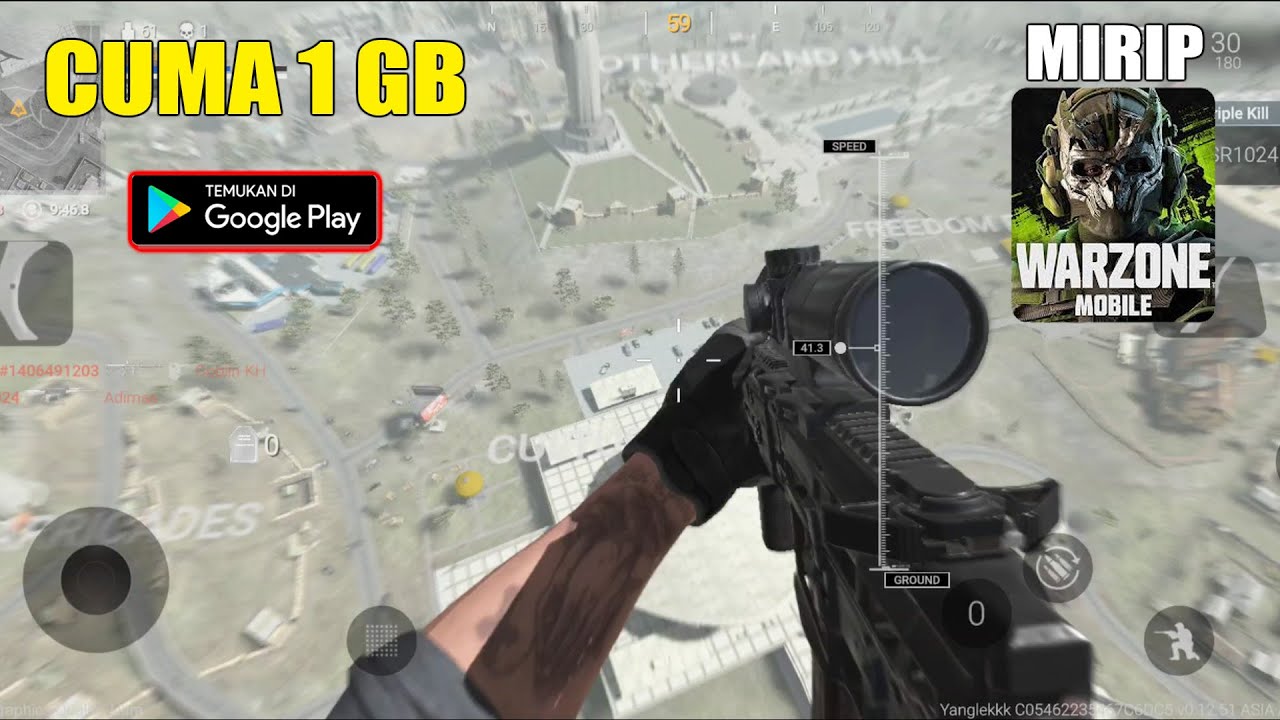 WAH COD Warzone LITE Rilis Di Playstore Kah ?! Mirip Banget Cuy ...