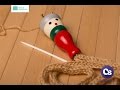 Вязание шнура на куколке