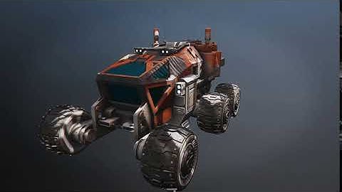 Sci-Fi Vehicle Mars Rover