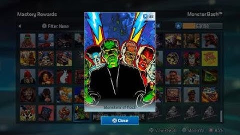 Pinball FX3 - MONSTER BASH - MONSTERS OF ROCK TROPHY / GAMEPLAY
