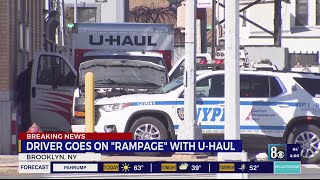 Man arrested in New York City U-Haul 'rampage' stabbed brother, roommate in Las Vegas