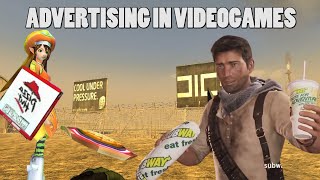 Advertising in games, A short history