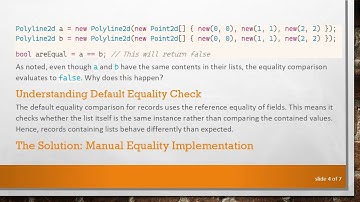 Understanding Equality of Records with Lists in C#  9.0